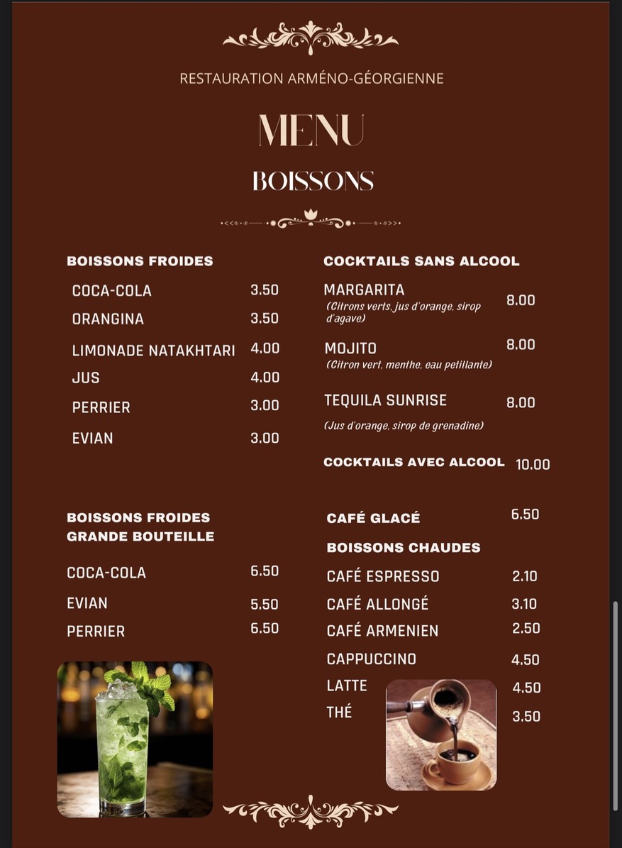 Xinkali House menu 3