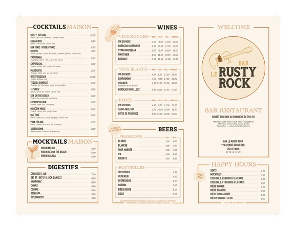 LE RUSTY ROCK