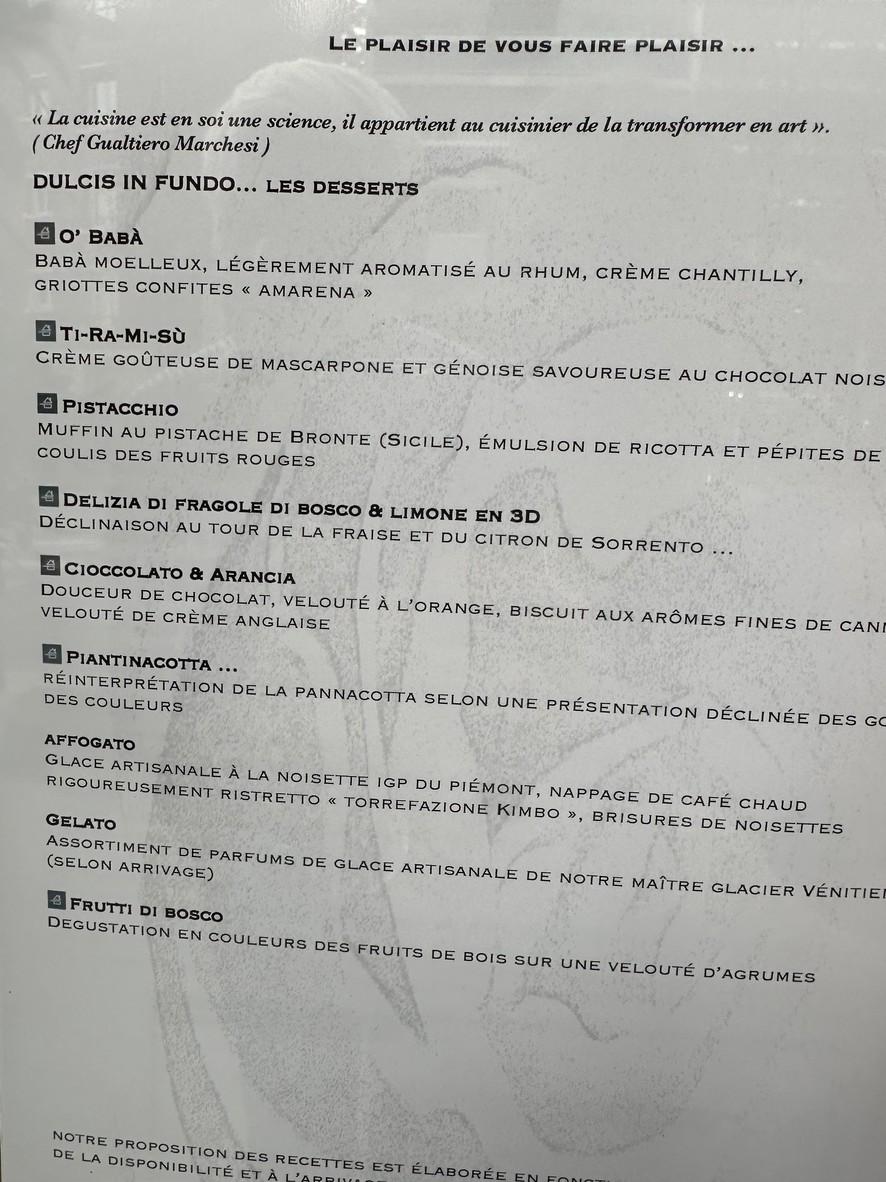 Ristorante Italiano da Pupetta menu 3