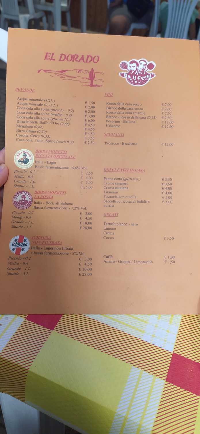 Pizzeria - Eldorado menu 3