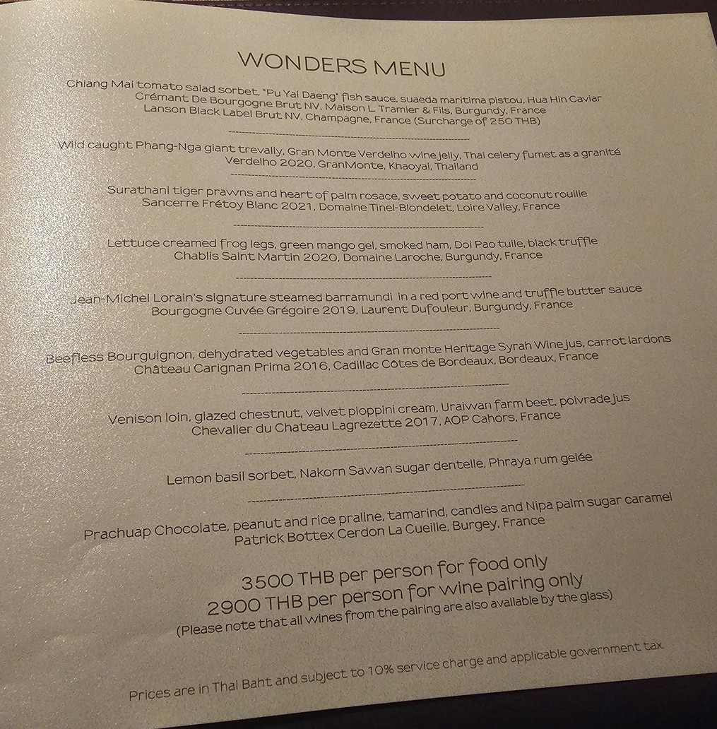 J'AIME by Jean-Michel Lorain at U Sathorn menu 4