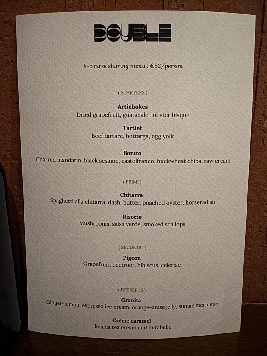 Double menu 1