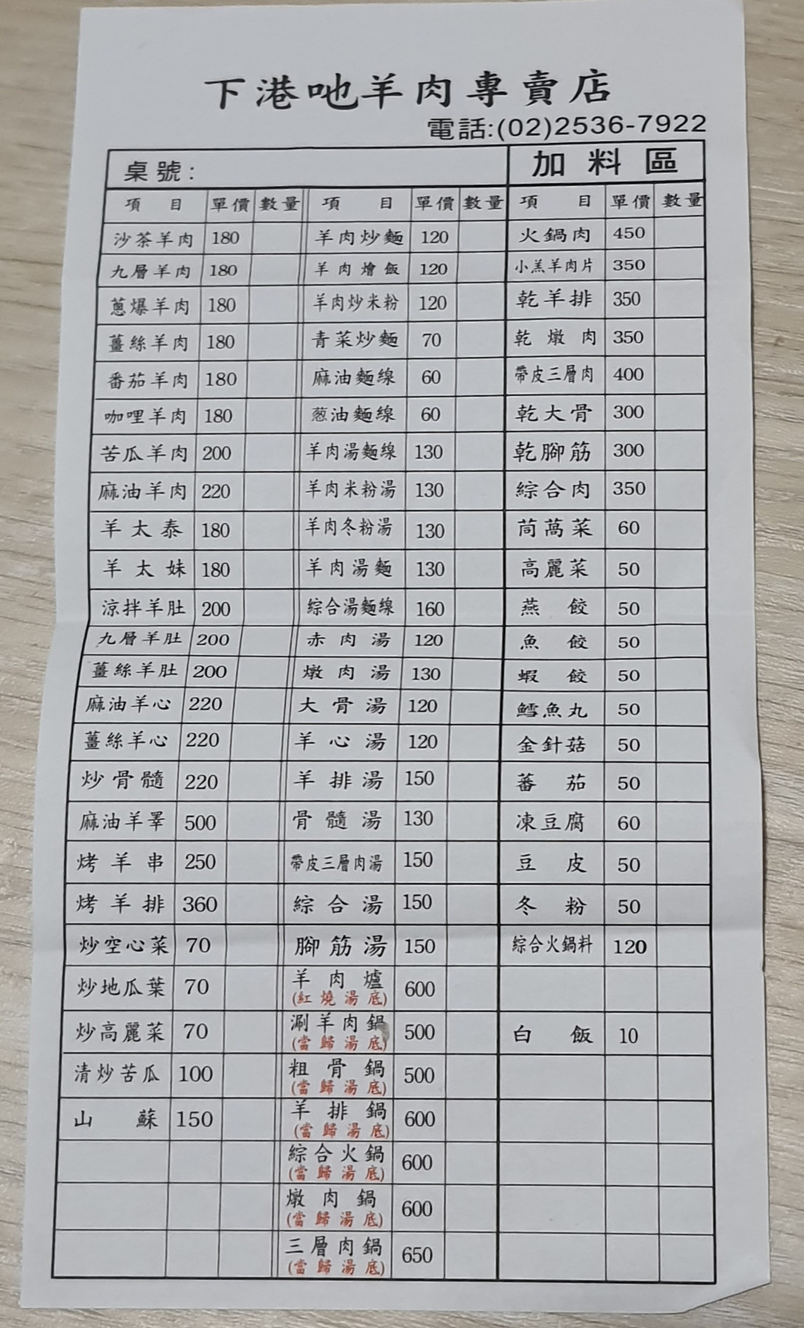 Menu image 1