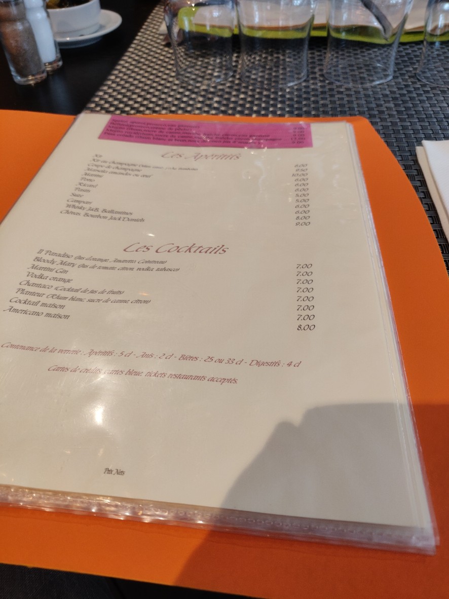 Restaurant Filippo menu 8