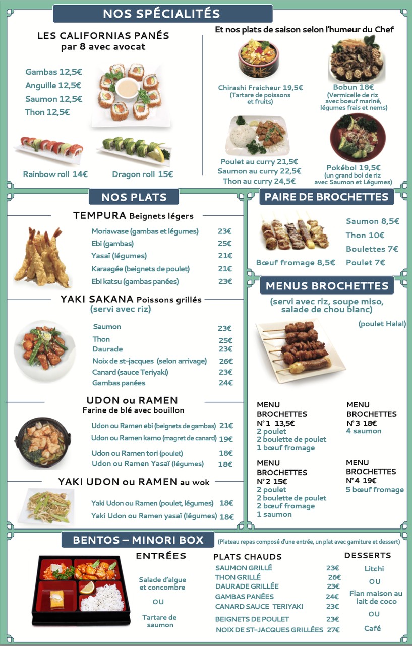 Minori menu 2