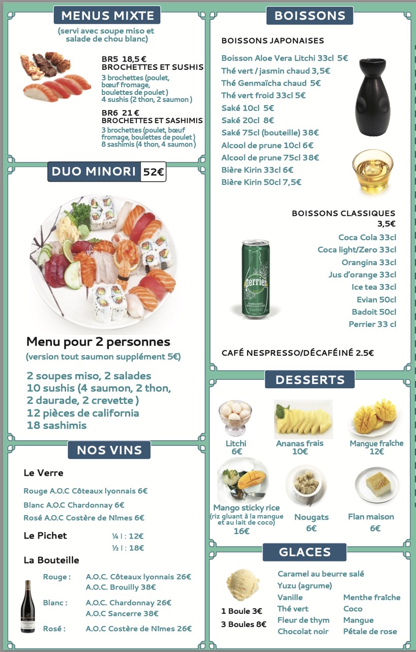 Minori menu 3
