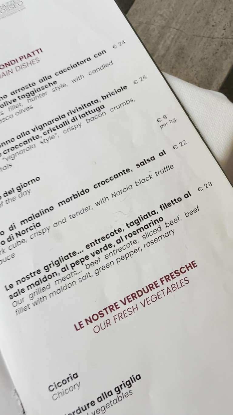 Le Terrazze al Colosseo menu 4