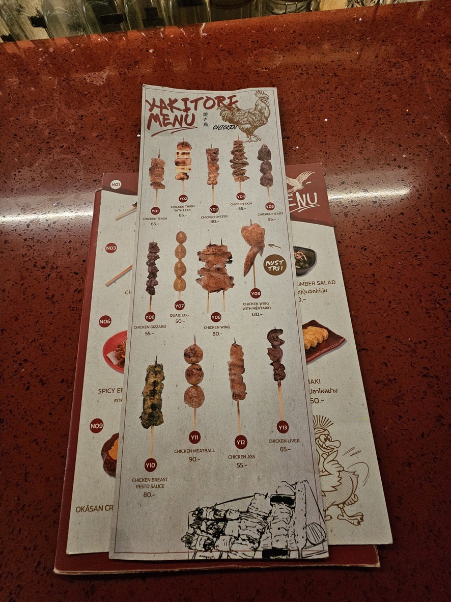 OKASAN | Modern Izakaya & Bar menu 2
