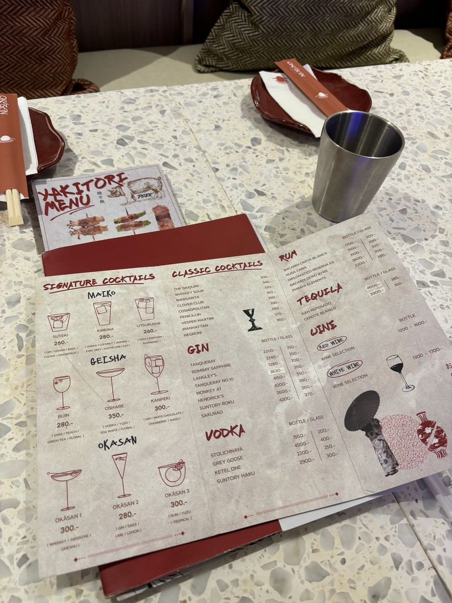 OKASAN | Modern Izakaya & Bar menu 8