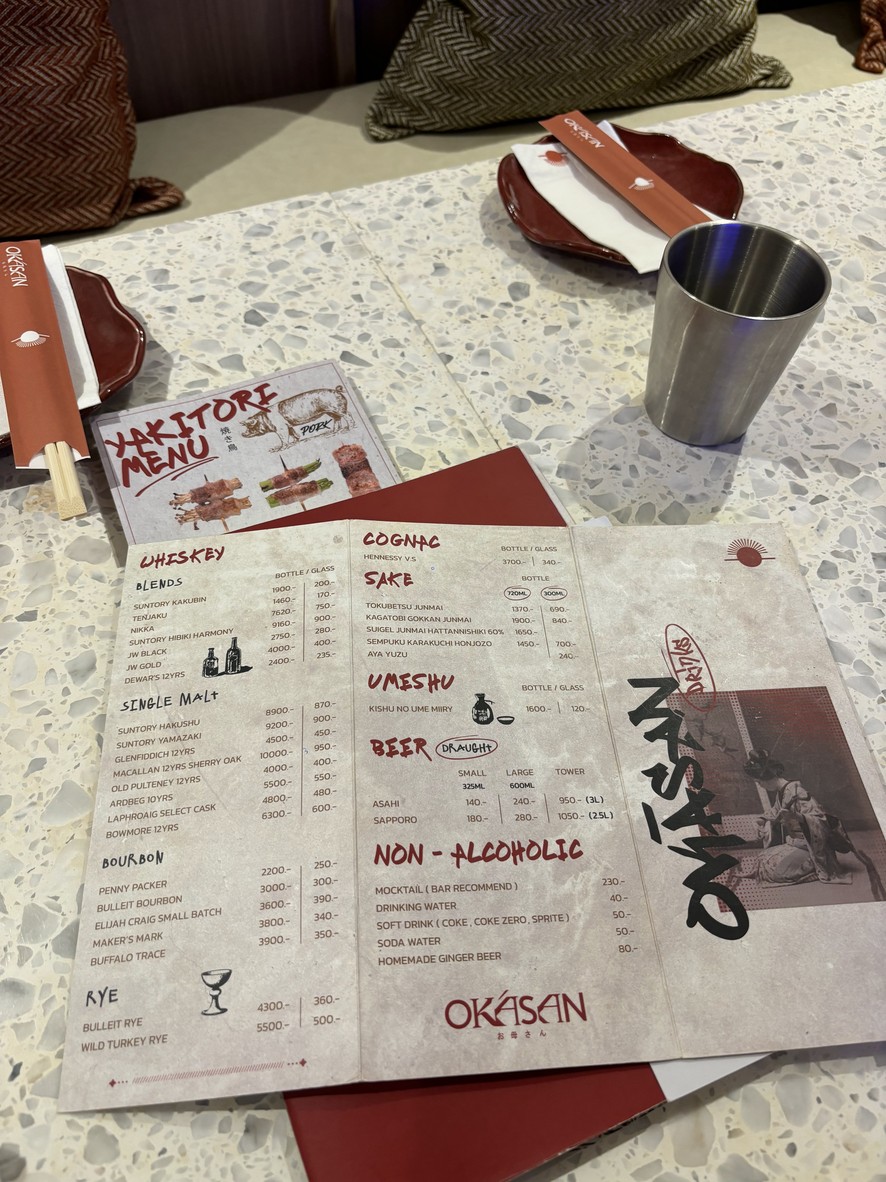 OKASAN | Modern Izakaya & Bar menu 9