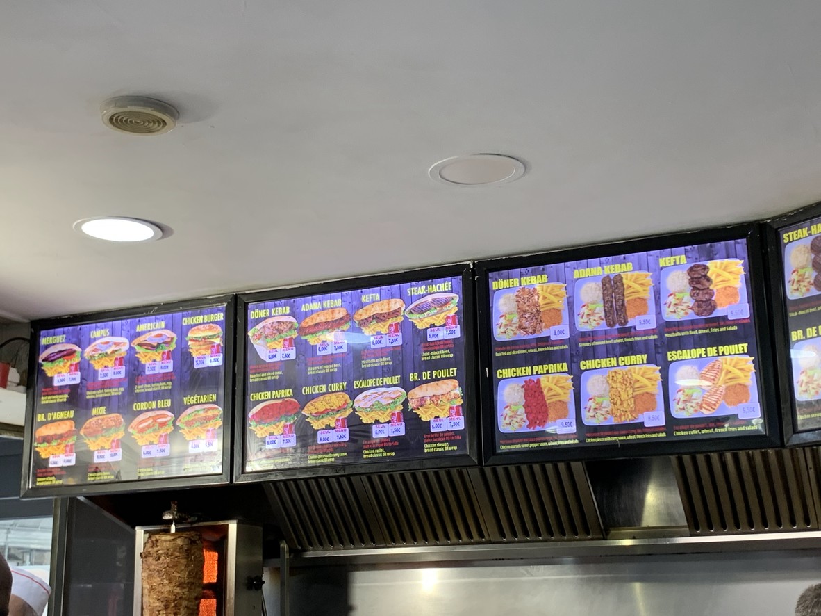Restaurant Du Campus menu 1