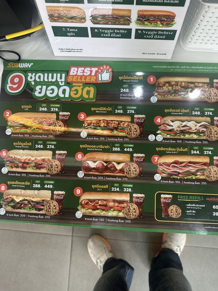 Subway Caltex Sathorn