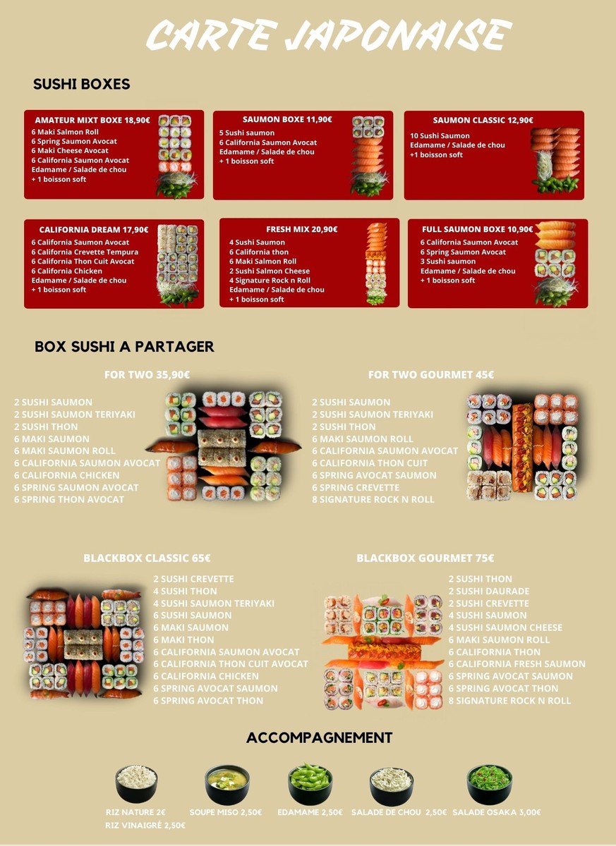 POKE SUSHI menu 5