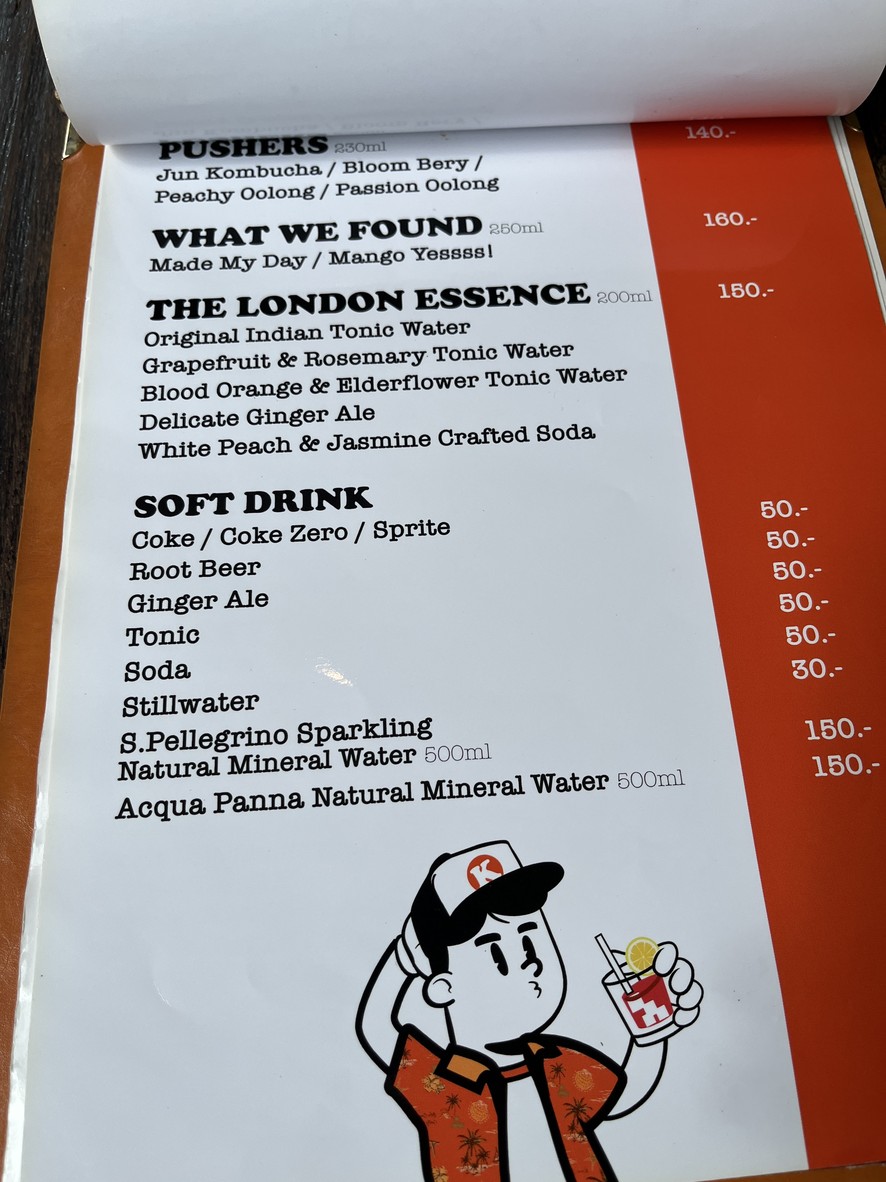 Kenny's BKK - Sukhumvit 31 menu 8