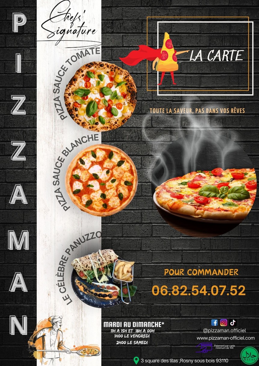 pizzaman menu 2