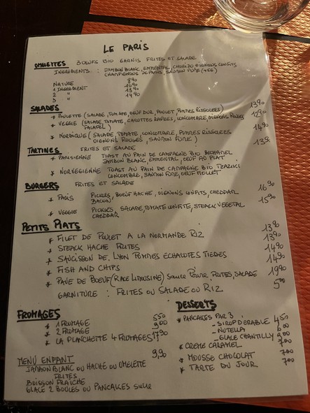 Paris café