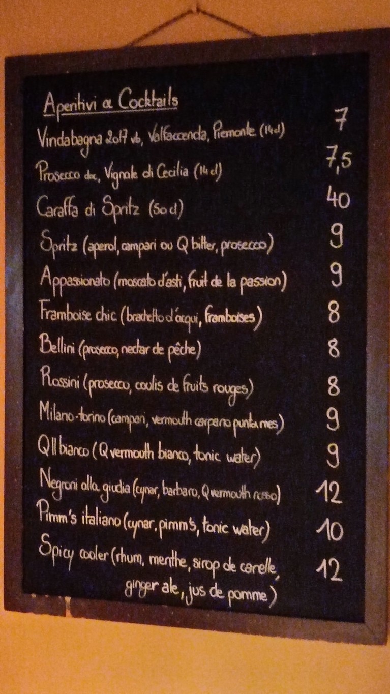Les Cailloux menu 3