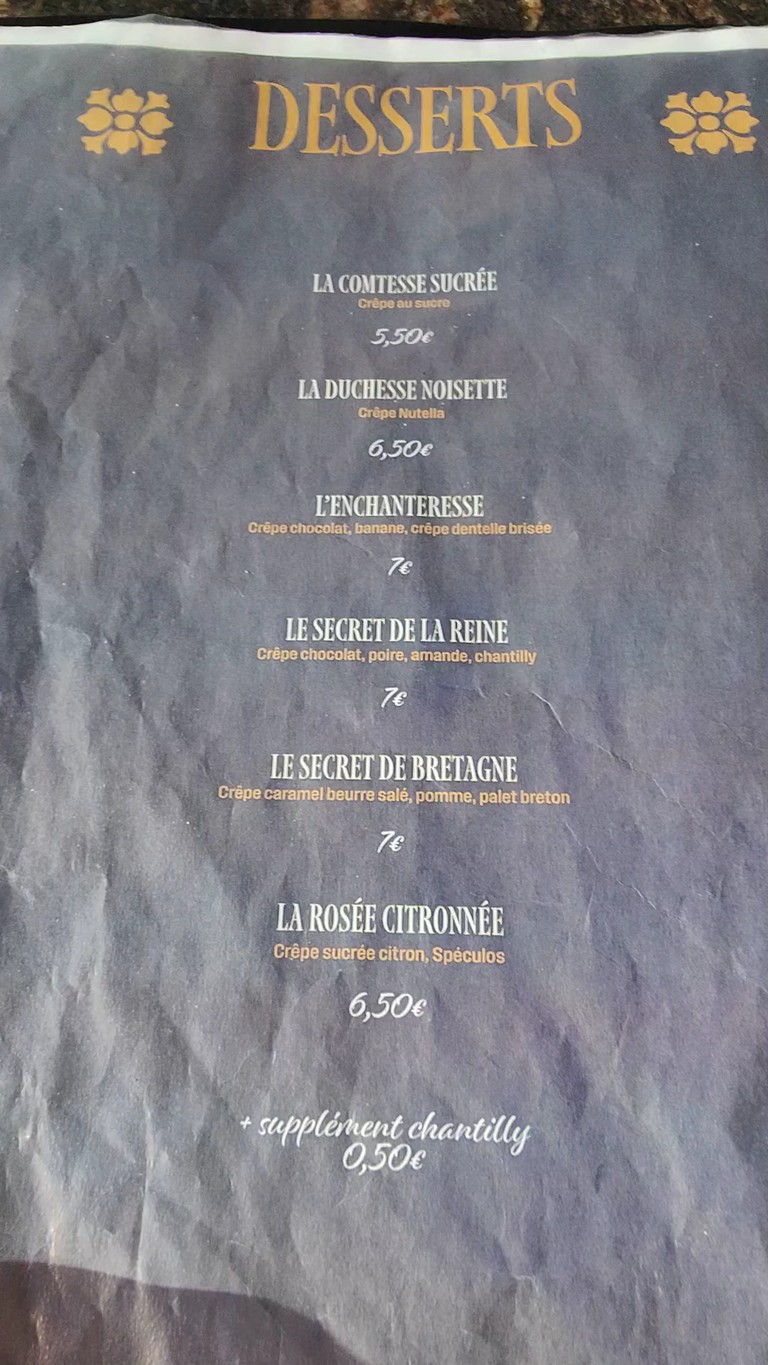 Owen's menu 3
