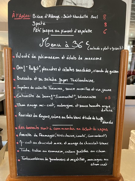 L'Ardoise du XV