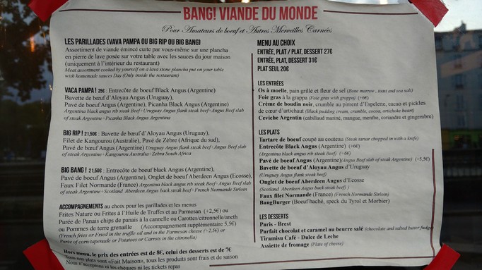 Bang ! Viande du Monde