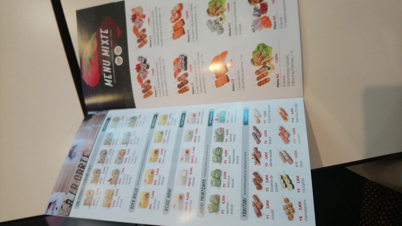Nomiya menu 4