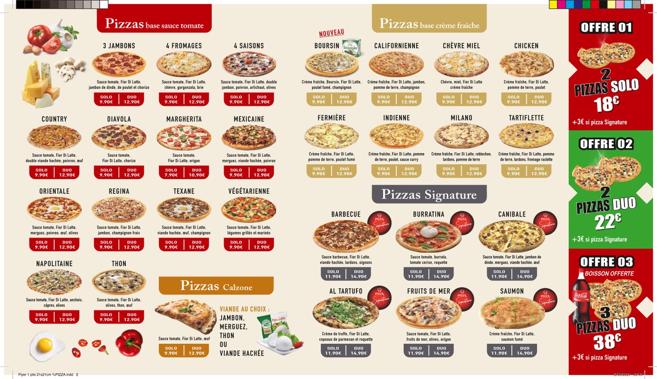 Pourcentage%Pizza menu 2