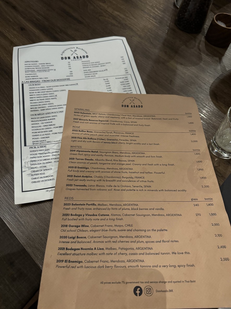 Don Asado menu 3