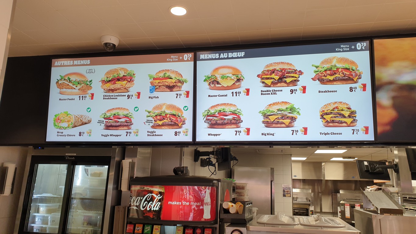 Burger King menu 2