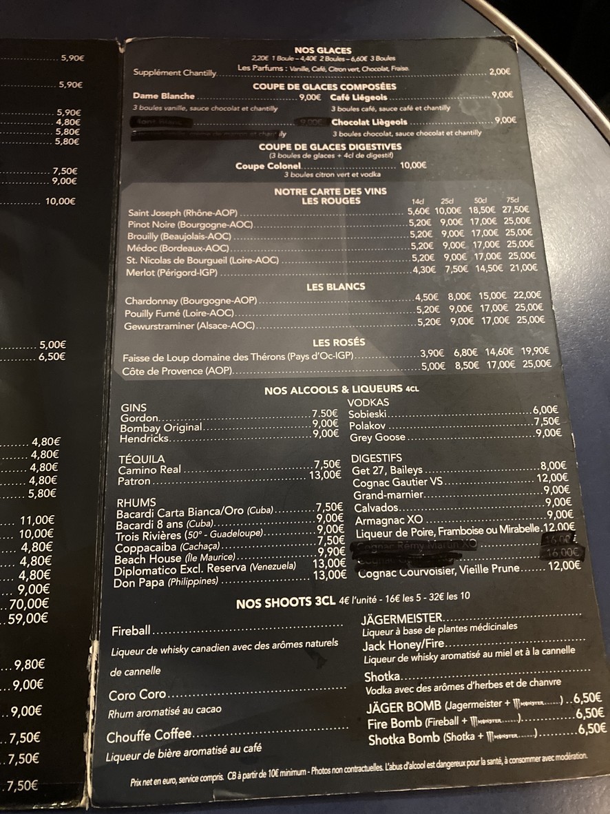 L'After menu 4