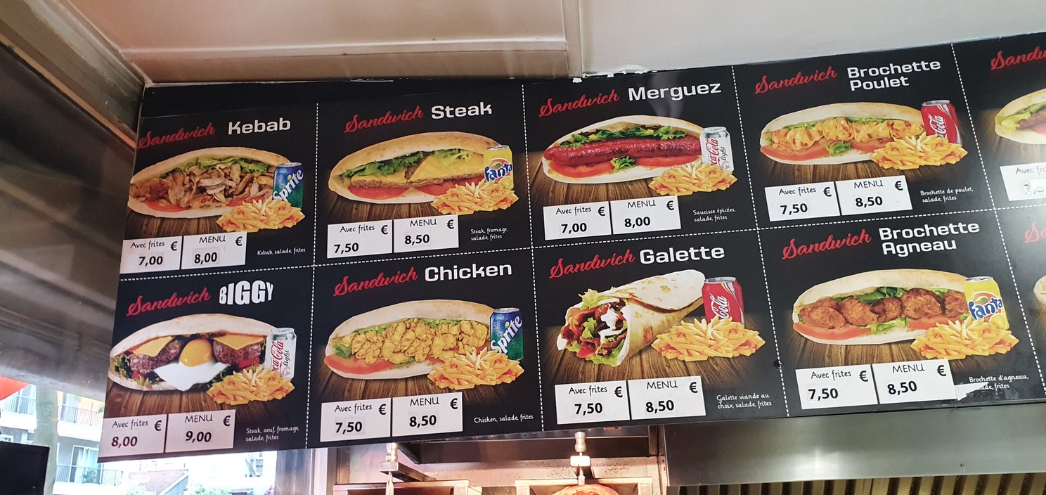 Quebab Gourmand QG menu 2