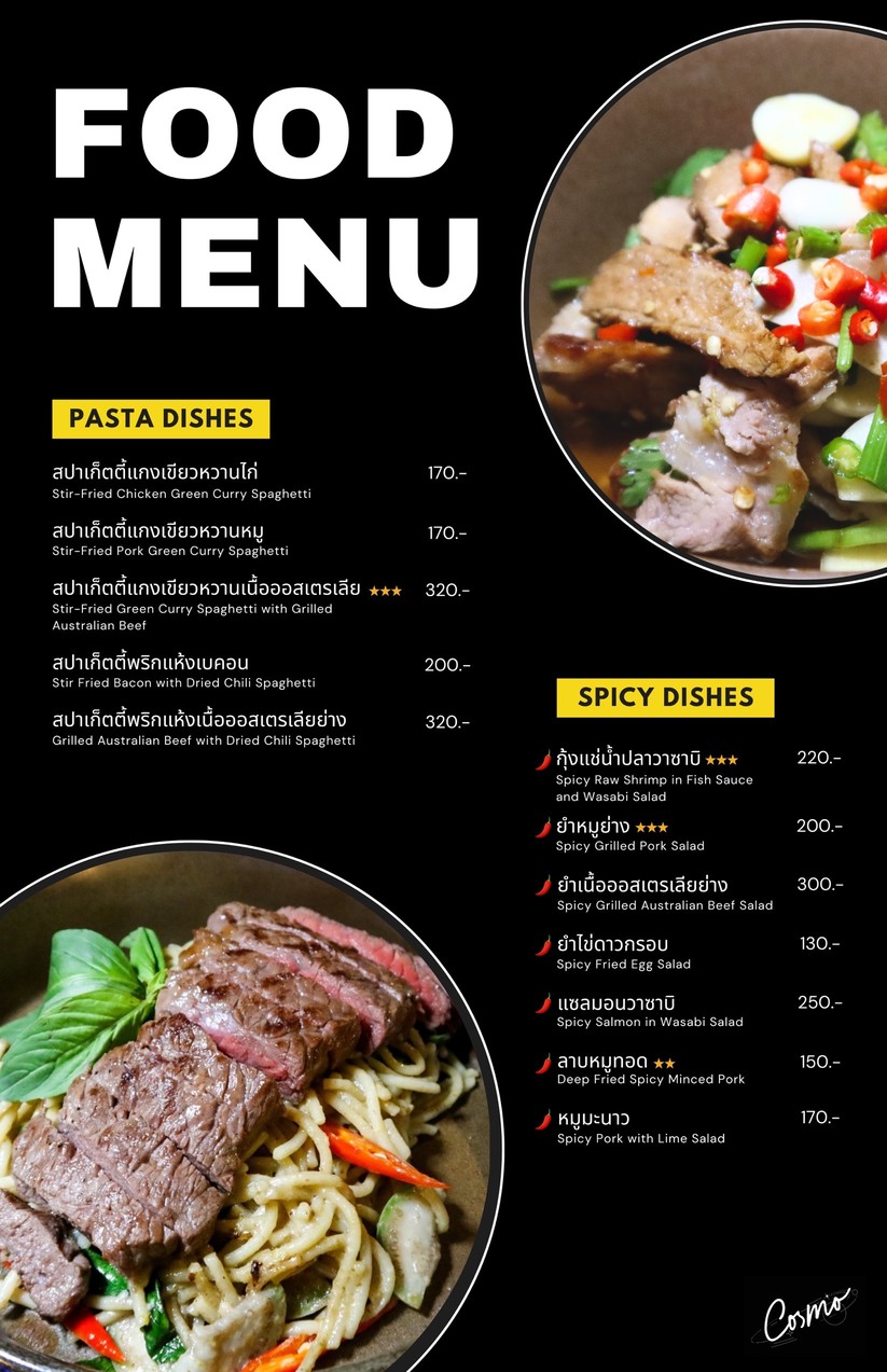 The Secret Service menu 4