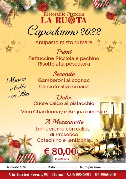 Ristorante Pizzeria la Ruota zona MARCONI