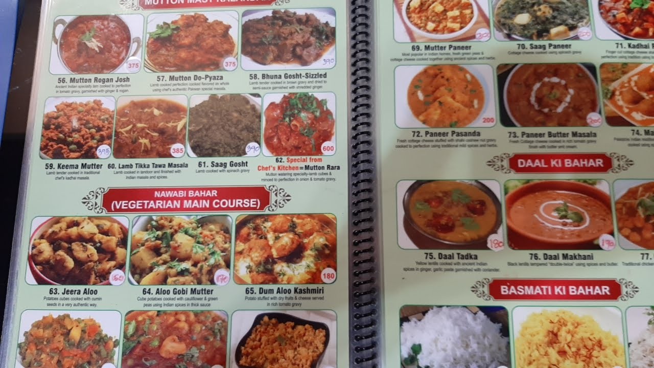 Pa Khwan Restaurant menu 2