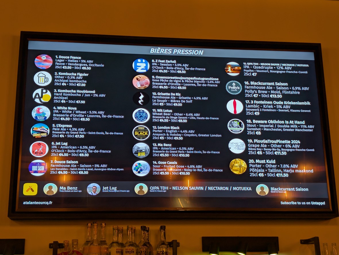 L'Atalante menu 2