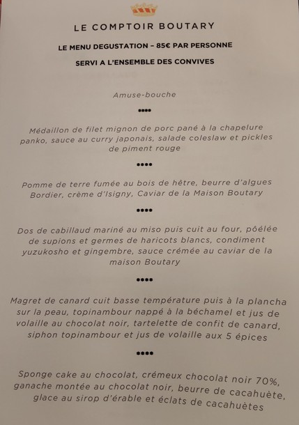 Le Comptoir Boutary