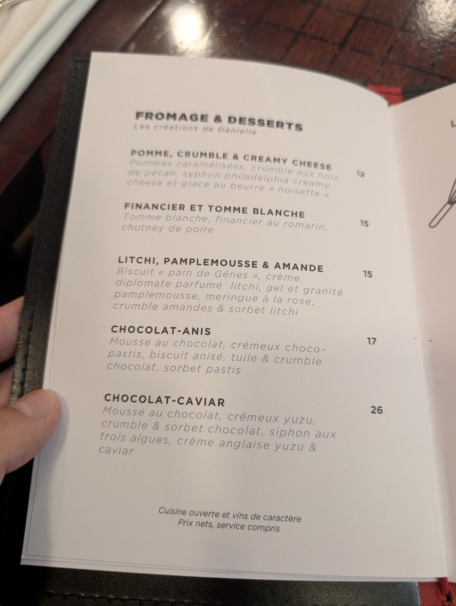Le Comptoir Boutary menu 7