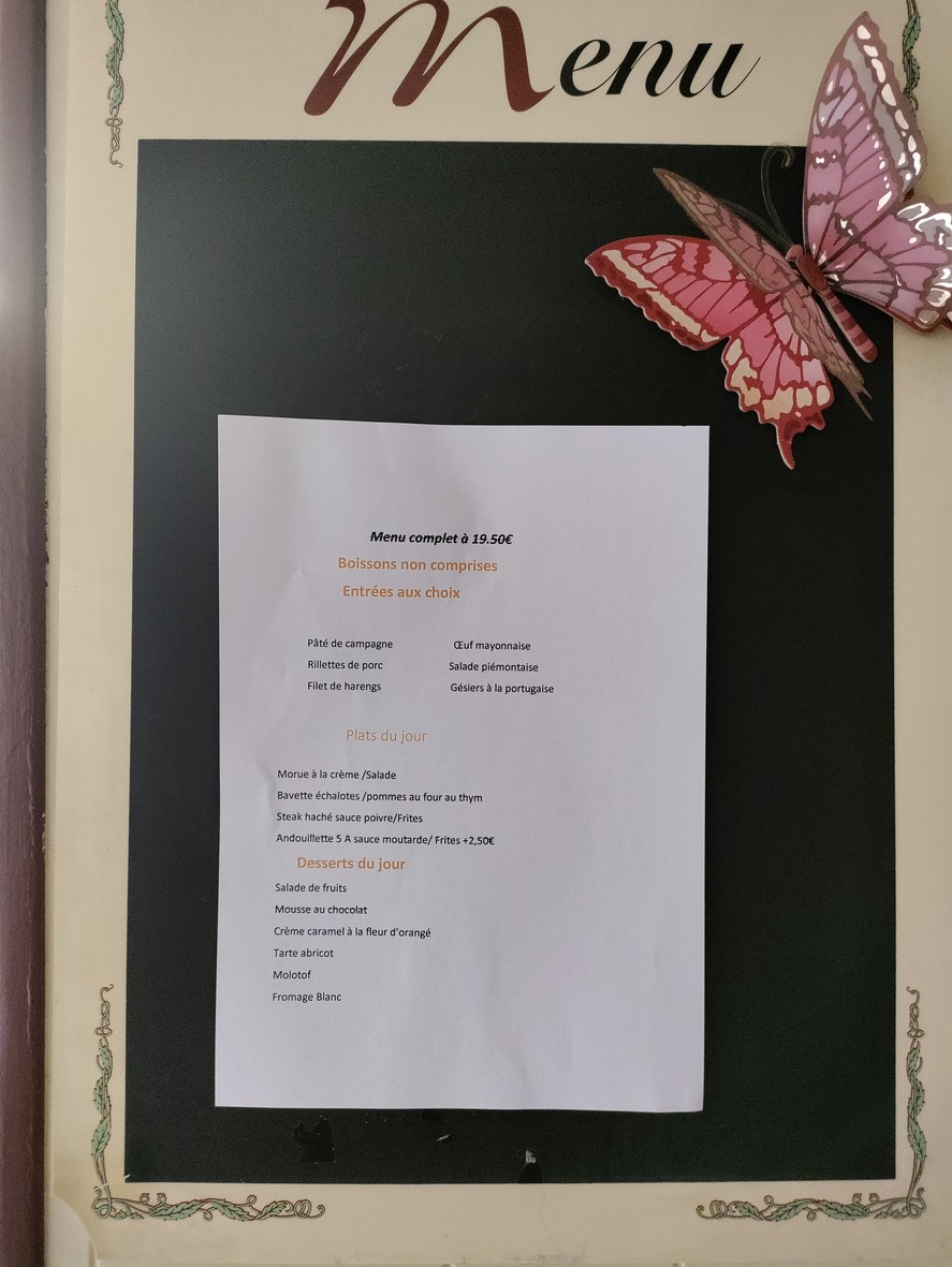Brasserie L'Euro menu 2