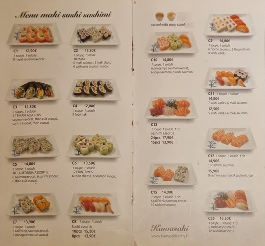 restaurant japonais Kawasaki