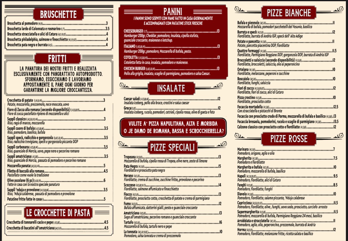 Lievito Torrevecchia menu 2