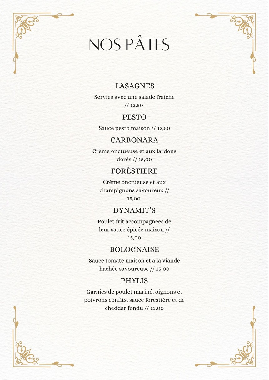 Central Coffee menu 4