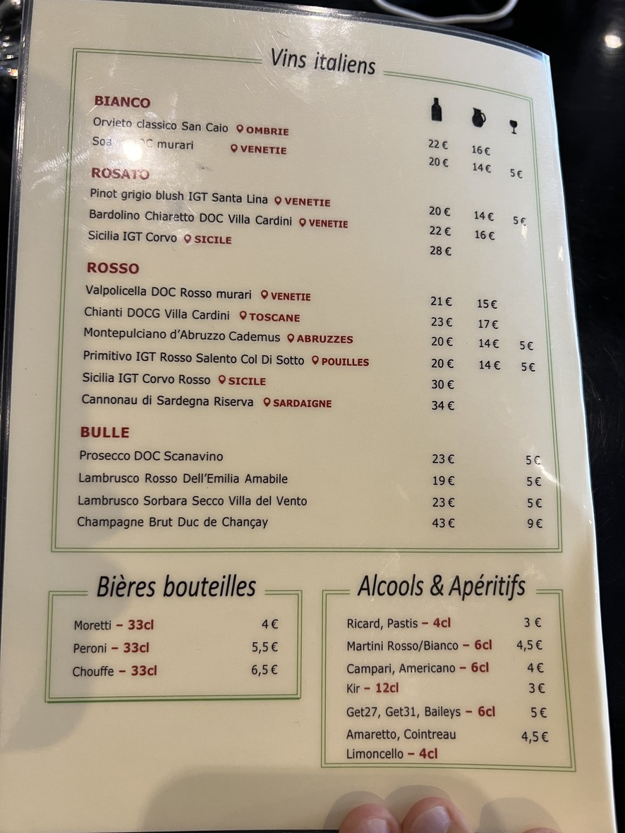 MILHANE'O menu 2