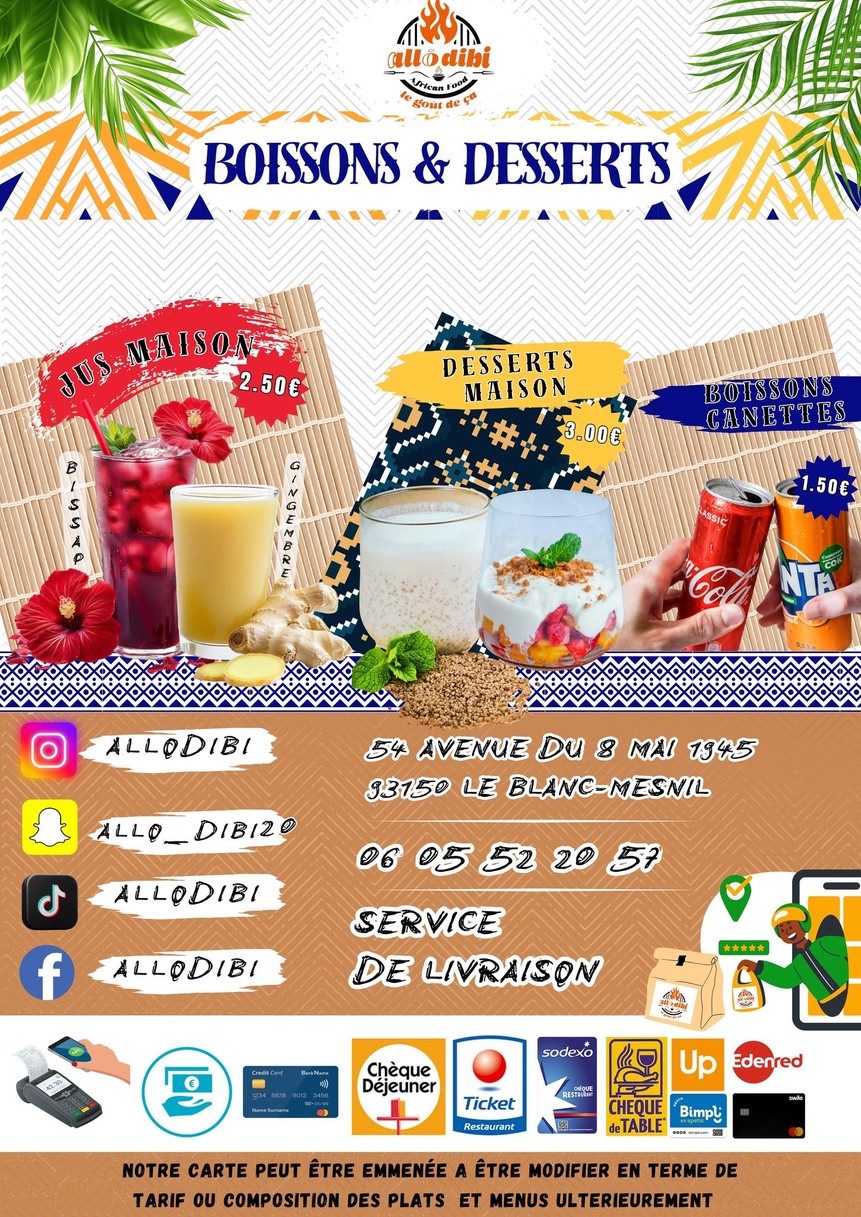 AlloDibi menu 3