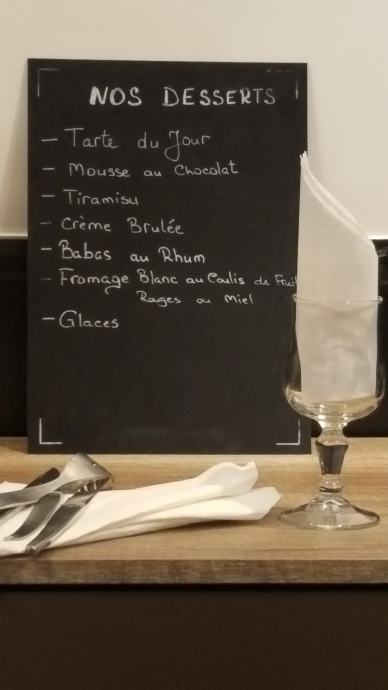 COMPTOIR DU MARCHE menu 2