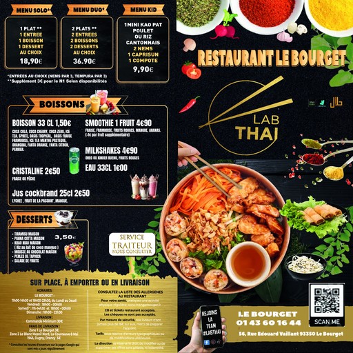 Lab thai Le Bourget