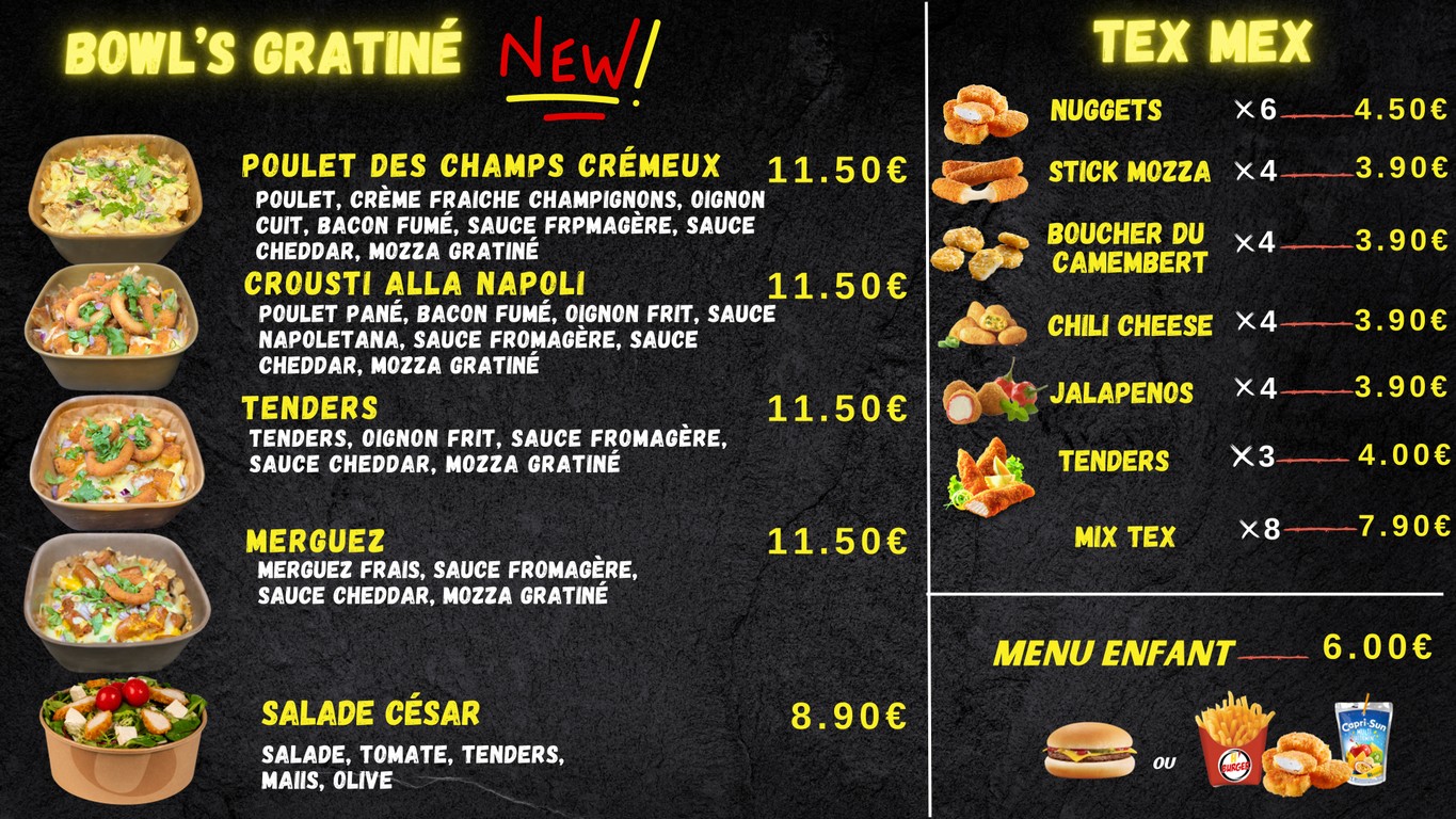 Le Palmier 2004 menu 4