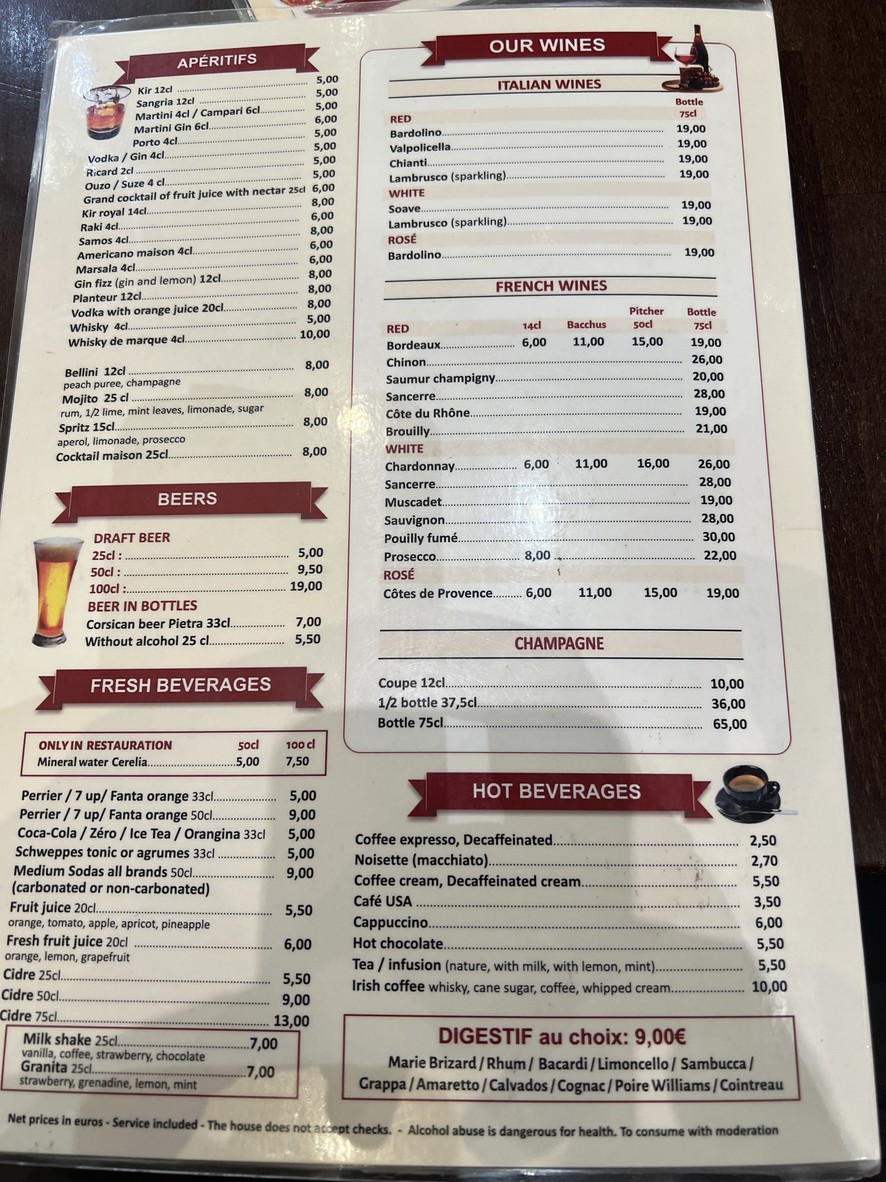 Pizza Firenze menu 2