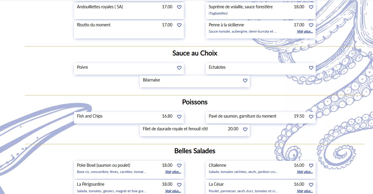 Le Victory menu 3