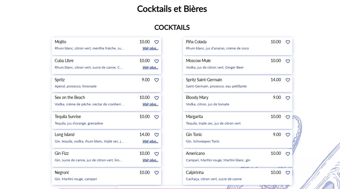 Le Victory menu 8