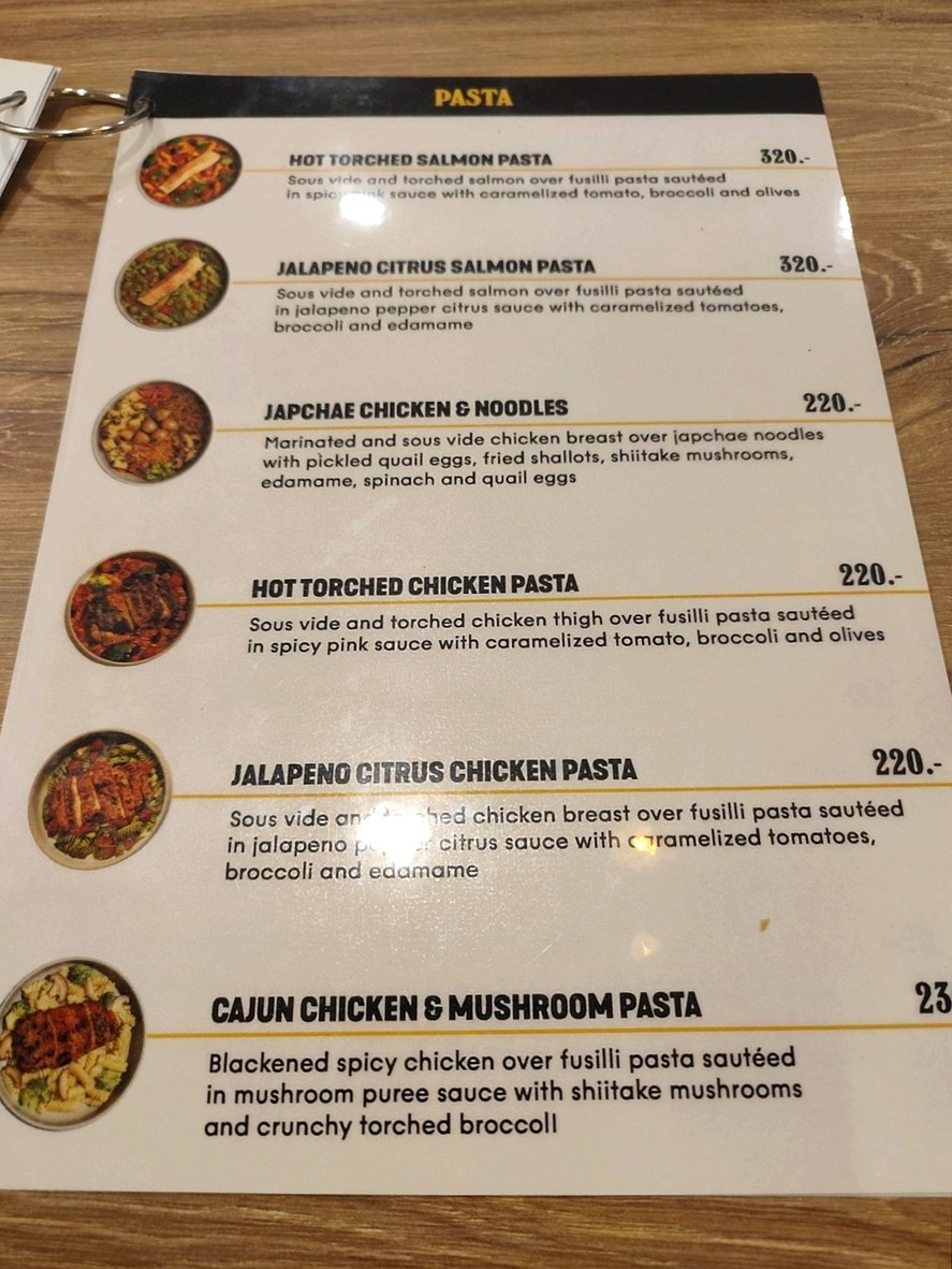 GRAIN (Pàlǐdì) menu 2