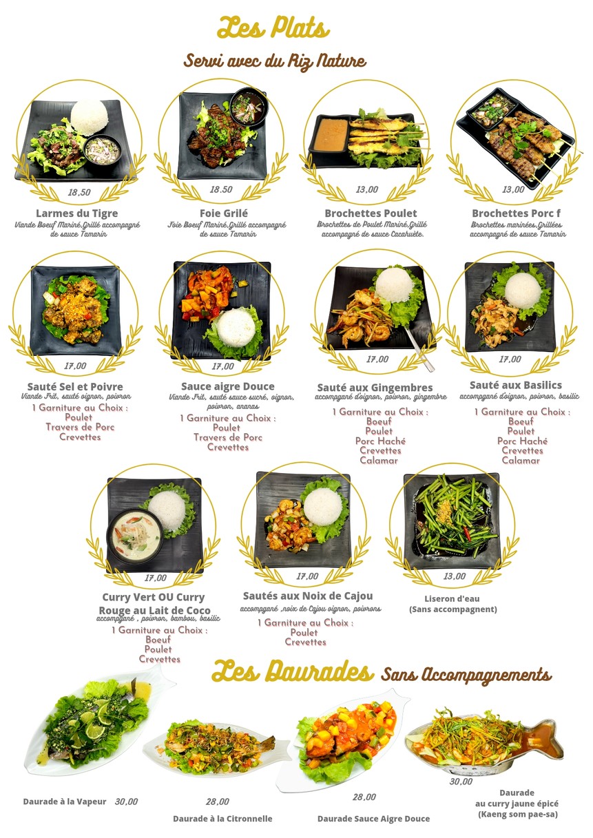 Baan Issan menu 3